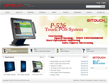 Tablet Screenshot of gitouch.com